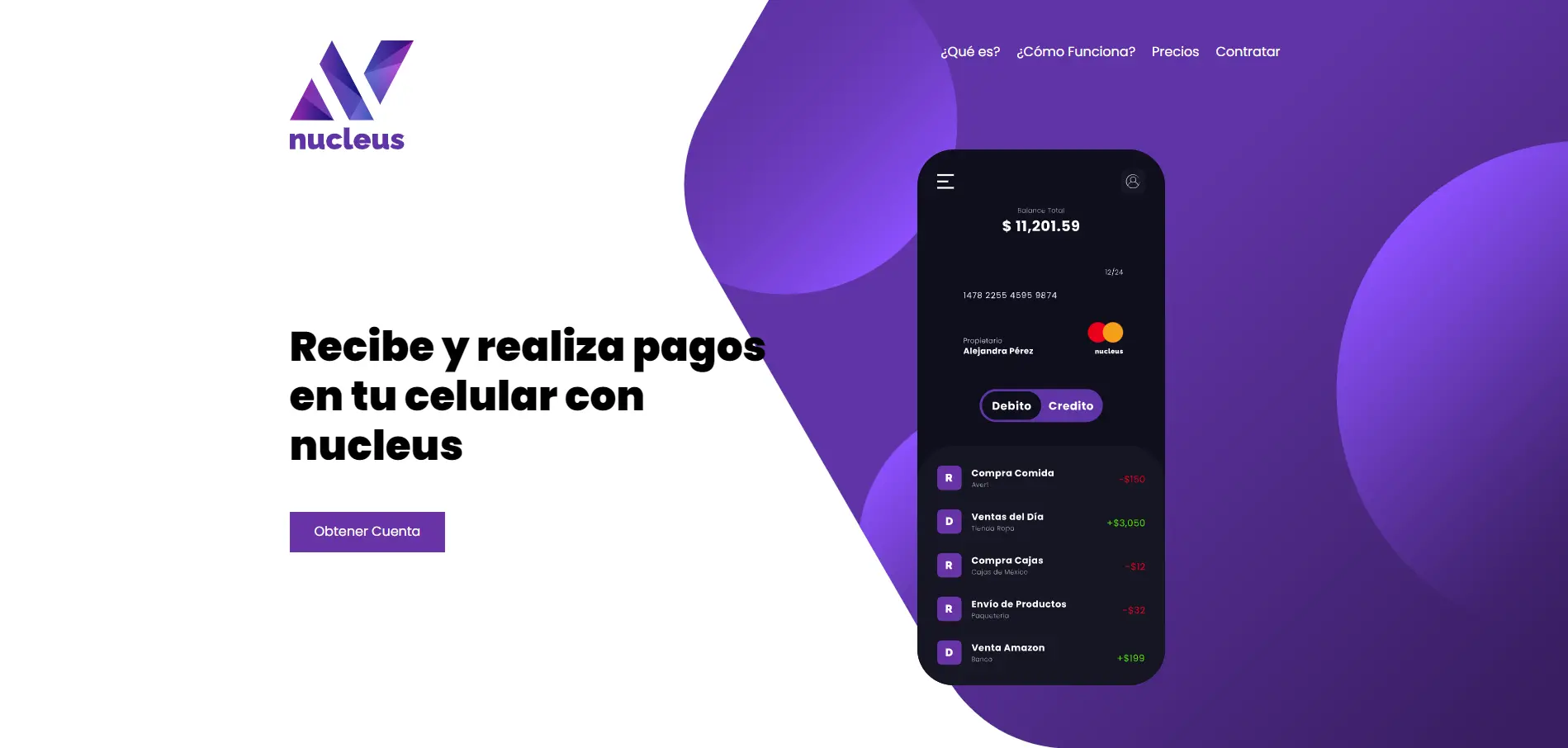 foto landing page de aplicacion celular